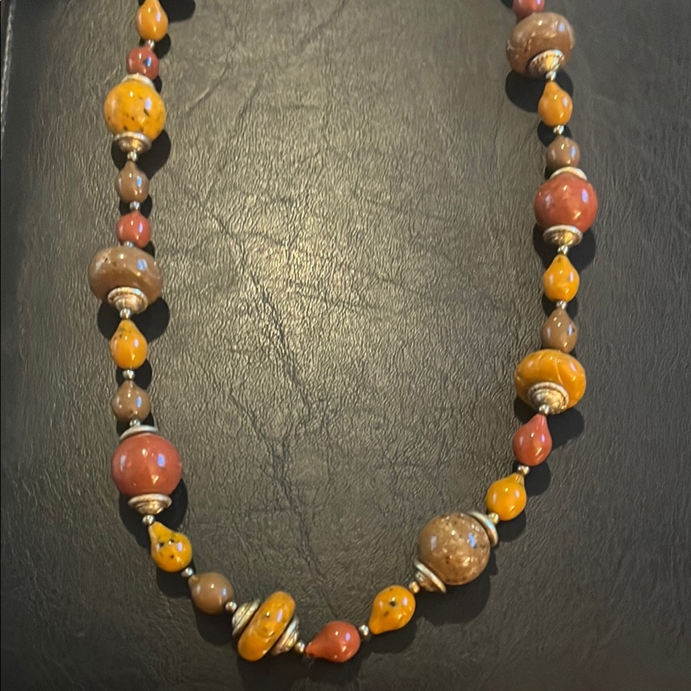 Elegant Multicolor Beaded Necklace